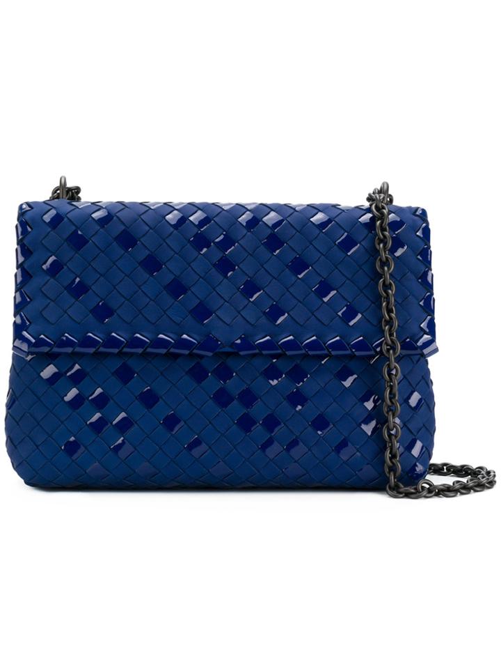 Bottega Veneta Small Olimpia Shoulder Bag - Blue