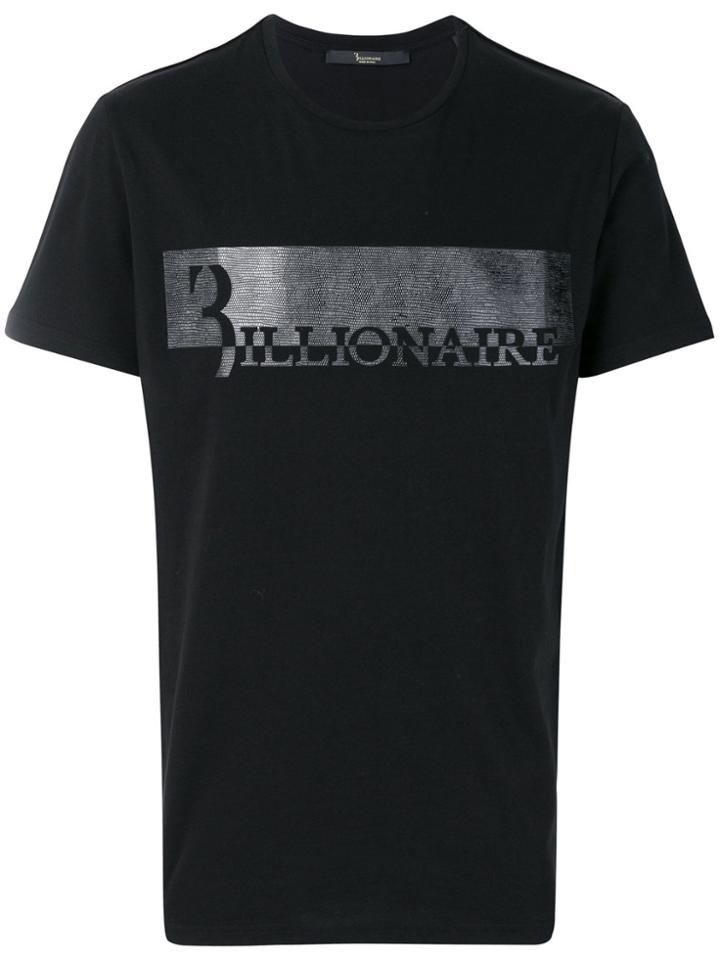Billionaire Logo T-shirt - Black
