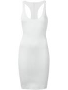 Dsquared2 Racerback Style Dress, Women's, Size: Xs, White, Cotton/spandex/elastane