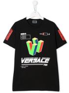 Young Versace Graphic T-shirt - Black