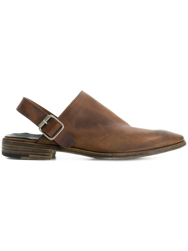 Premiata Sling-back Loafers - Brown