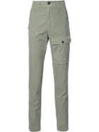 Brunello Cucinelli Cargo Pocket Trousers, Men's, Size: 46, Green, Cotton