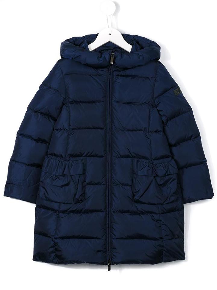 Il Gufo Padded Coat, Toddler Girl's, Size: 4 Yrs, Blue