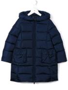 Il Gufo Padded Coat, Toddler Girl's, Size: 4 Yrs, Blue