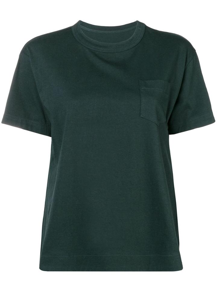 Sacai Sacai 1804102 551 Green Natural (vegetable)->cotton