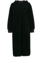 Inès & Maréchal Domino Zipped Coat - Black