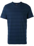 Barbour - Textured Stripe T-shirt - Men - Cotton - Xl, Blue, Cotton