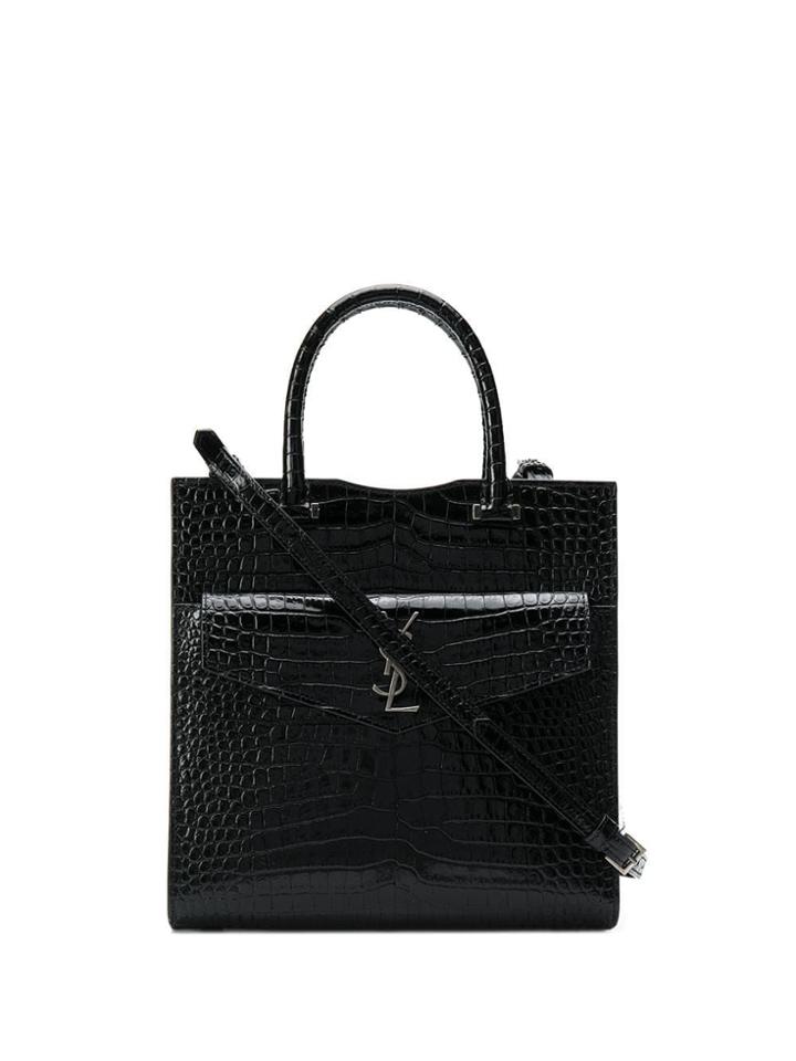 Saint Laurent Uptown Shoulder Bag - Black