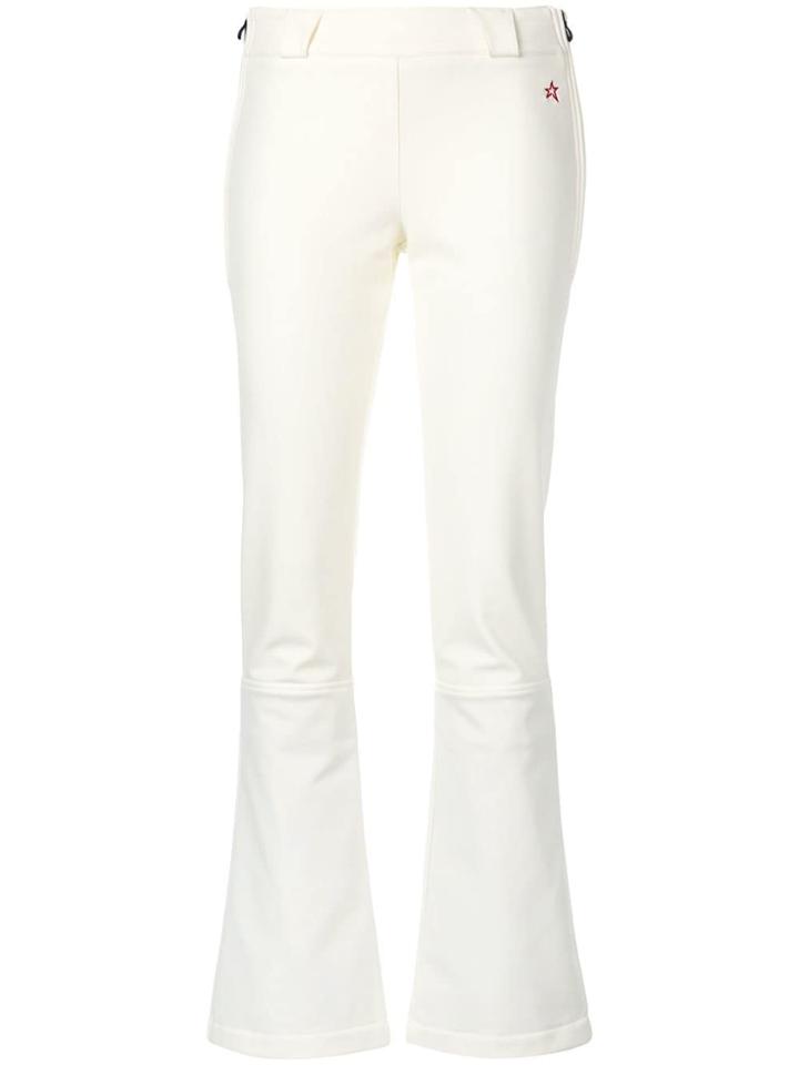 Perfect Moment Ancell High Waist Flare Pants - White