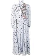 Temperley London Storm Scarf Dress - Blue