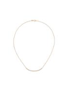 Wouters & Hendrix Gold Champagne Diamond Pavé Necklace