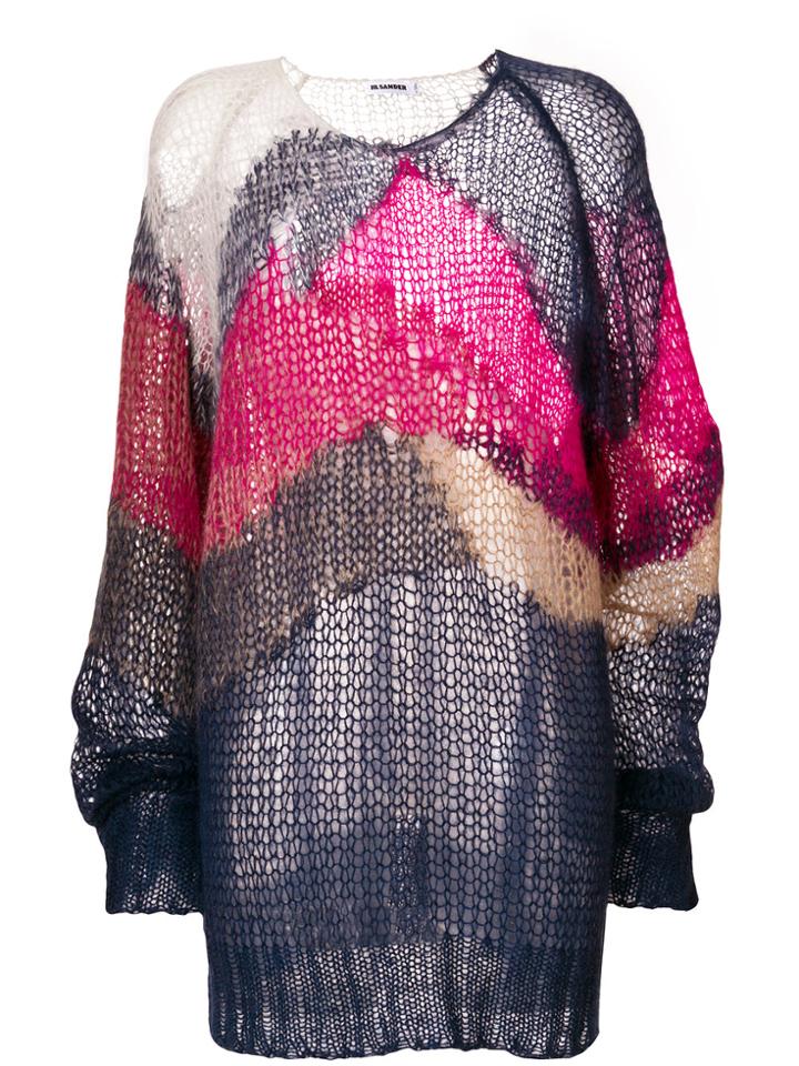 Jil Sander Striped Jumper - Multicolour