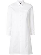 Comme Des Garçons Tricot Shirt Dress, Women's, Size: Small, White, Cotton