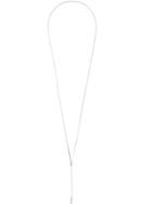 Saint Laurent Long Chain Necklace - Metallic
