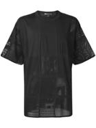 Y-3 Mesh Panels T-shirt - Black
