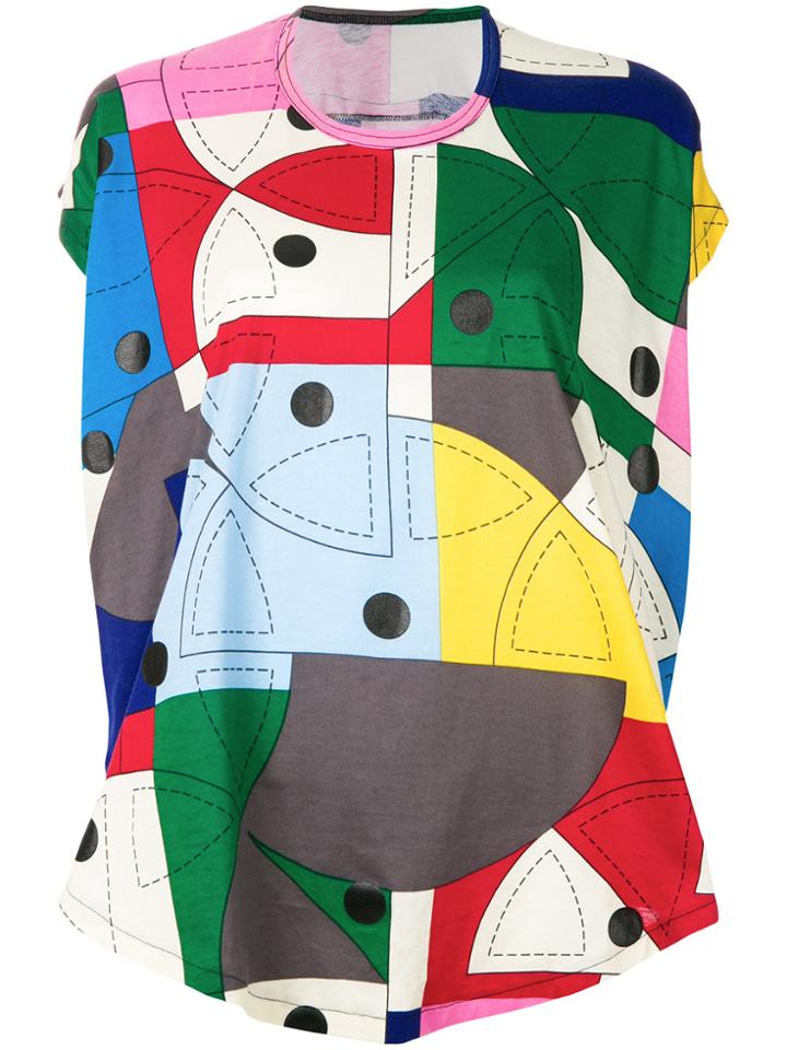 Junya Watanabe Comme Des Garçons Vintage Circular Cut T-shirt -