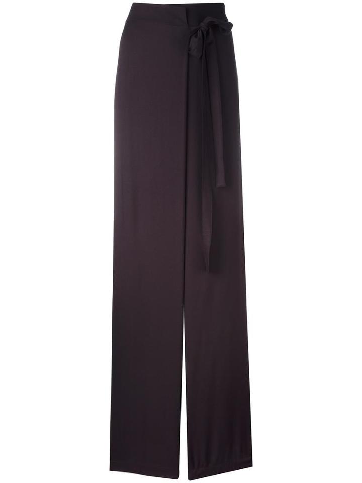 Ann Demeulemeester High-waisted Trousers, Women's, Size: 36, Black, Rayon/cotton