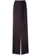 Ann Demeulemeester High-waisted Trousers, Women's, Size: 36, Black, Rayon/cotton