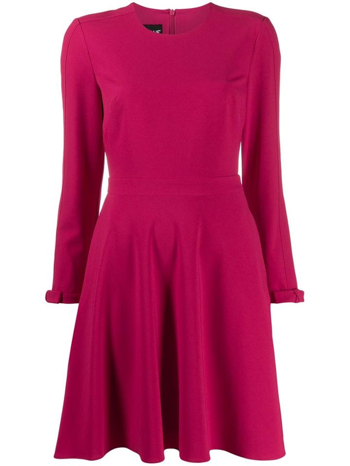 Boutique Moschino Crepe Swing Dress - Pink