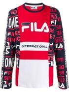 Fila Front Zipped Hoodie - Red