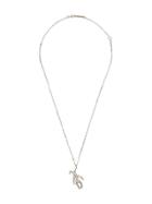 Ambush Bunny Charm Necklace - Silver