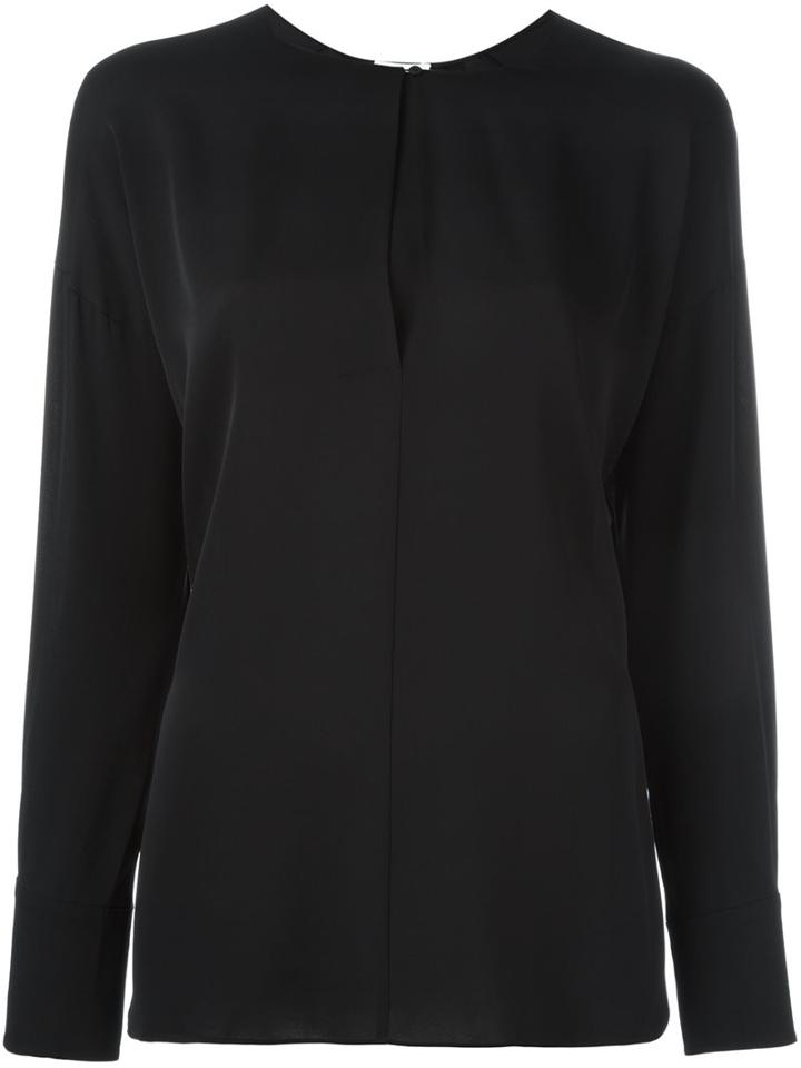 Vince Round Neck Blouse