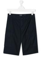 Woolrich Kids Cargo Shorts - Blue