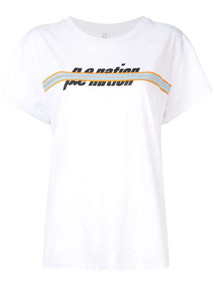 P.e Nation Sky Shot T-shirt - White