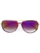 Dita Eyewear 'condor Two' Sunglasses, Women's, Size: 62, Pink/purple, Acetate/titanium