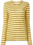 Isabel Marant Étoile Aaron T-shirt, Women's, Size: Small, Yellow/orange, Linen/flax/cotton