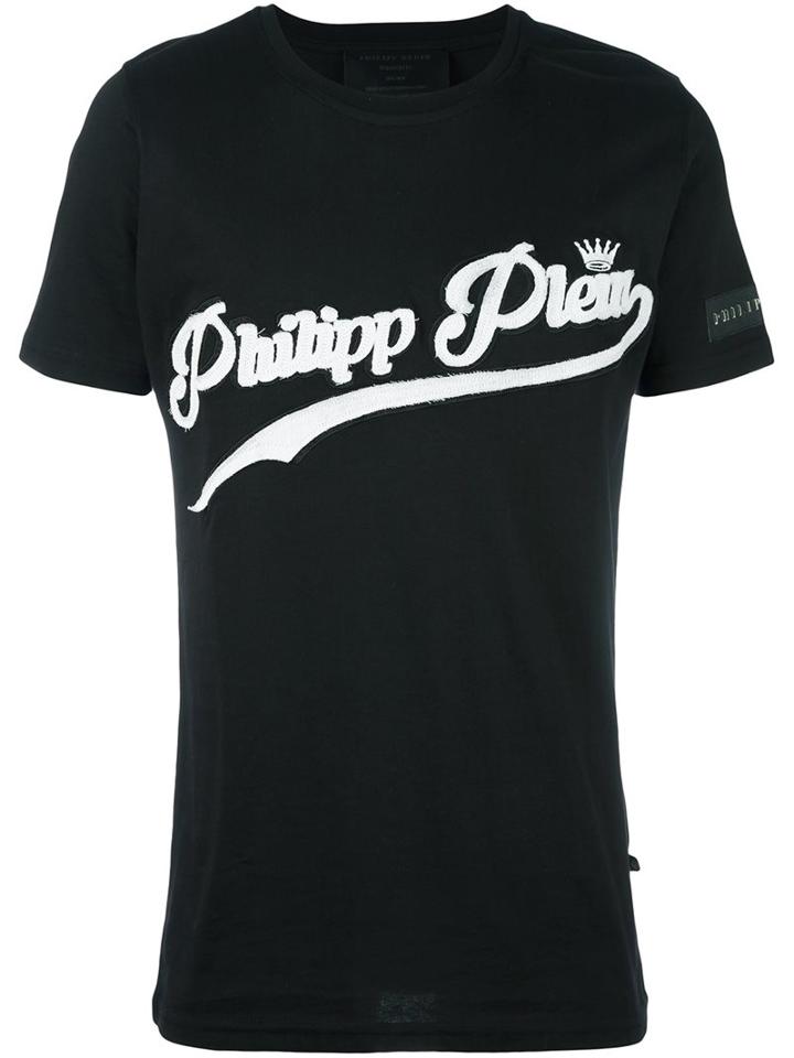 Philipp Plein 'mister Perfect' T-shirt, Men's, Size: Xl, Black, Cotton