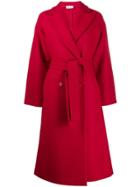 Red Valentino Wrap Oversized Coat
