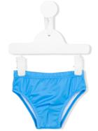 Plain Swim Trunks - Kids - Polyamide/polyester/spandex/elastane - 24 Mth, Blue, Moschino Kids