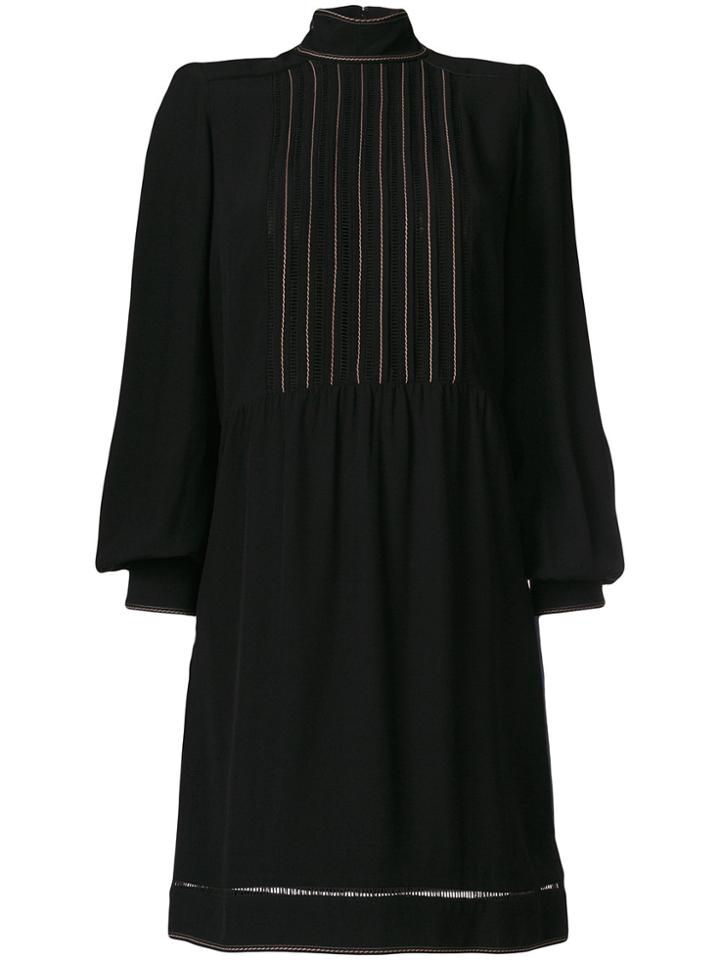 Marc Jacobs High Neck Dress - Black