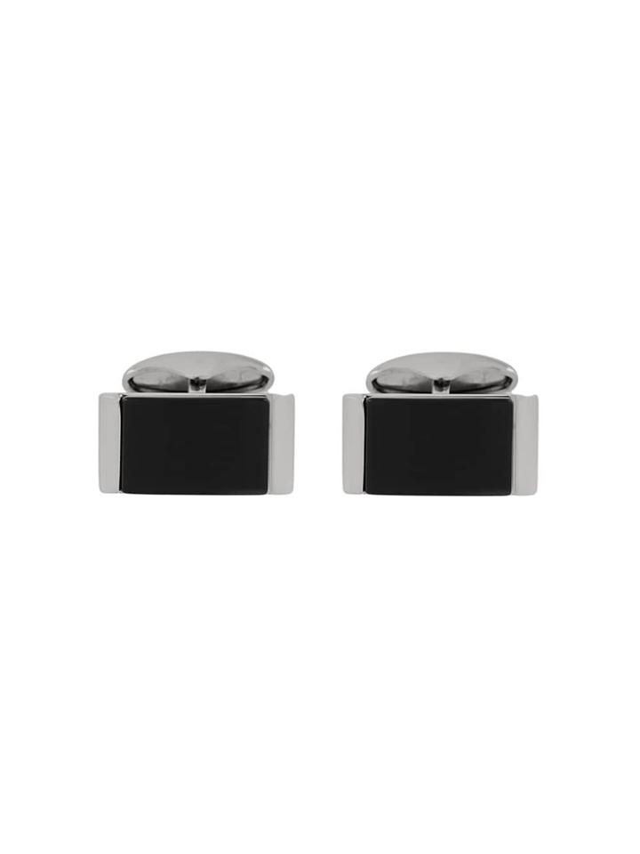 Corneliani Rectangular Shaped Cufflinks - Metallic