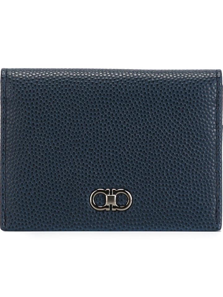 Salvatore Ferragamo 'ten-forty' Wallet - Blue