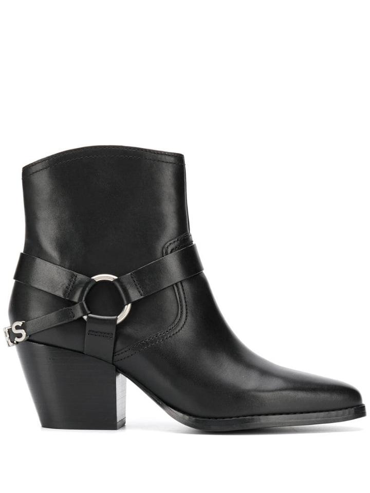 Michael Michael Kors Ranch Boots - Black