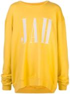 Alchemist Printed Sweatshirt - Yellow