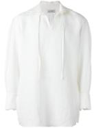 Grace Wales Bonner Raf Shirt, Men's, Size: Medium, White, Linen/flax