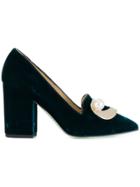 Giannico Mascherina Pumps - Green
