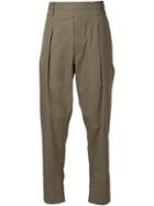 Lemaire Pleated Tapered Trousers