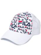 Fila All-over Logo Baseball Cap - White