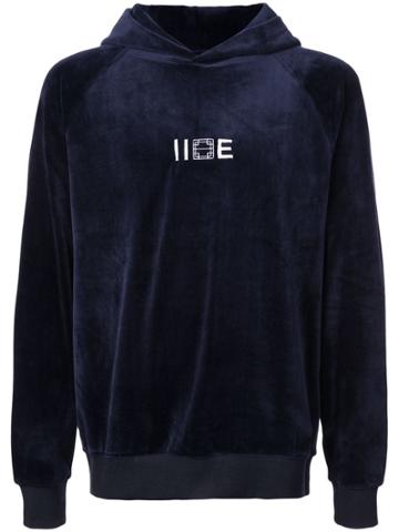 Iise Logo Hooded Sweatshirt - Blue