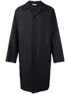 Jil Sander Oversized Single-breasted Coat - Black