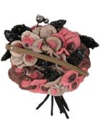 Jamin Puech 3d Sequinned Floral Shoulder Bag - Brown