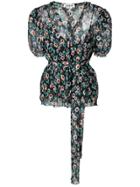 Jason Wu Floral Print Blouse - Black
