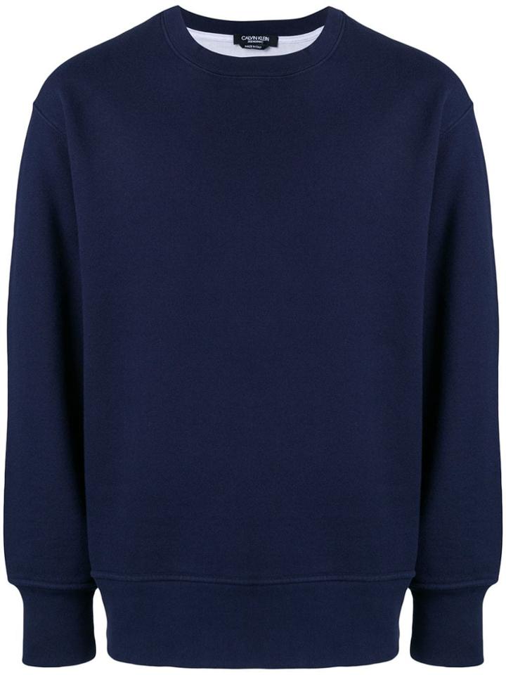 Calvin Klein 205w39nyc Slashed Jumper - Blue