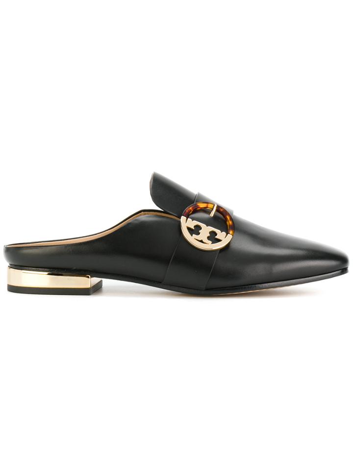 Tory Burch Sidney Mules - Black