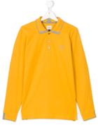 Armani Junior Classic Polo Shirt - Yellow & Orange