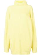 Erika Cavallini Roll Neck Jumper - Yellow